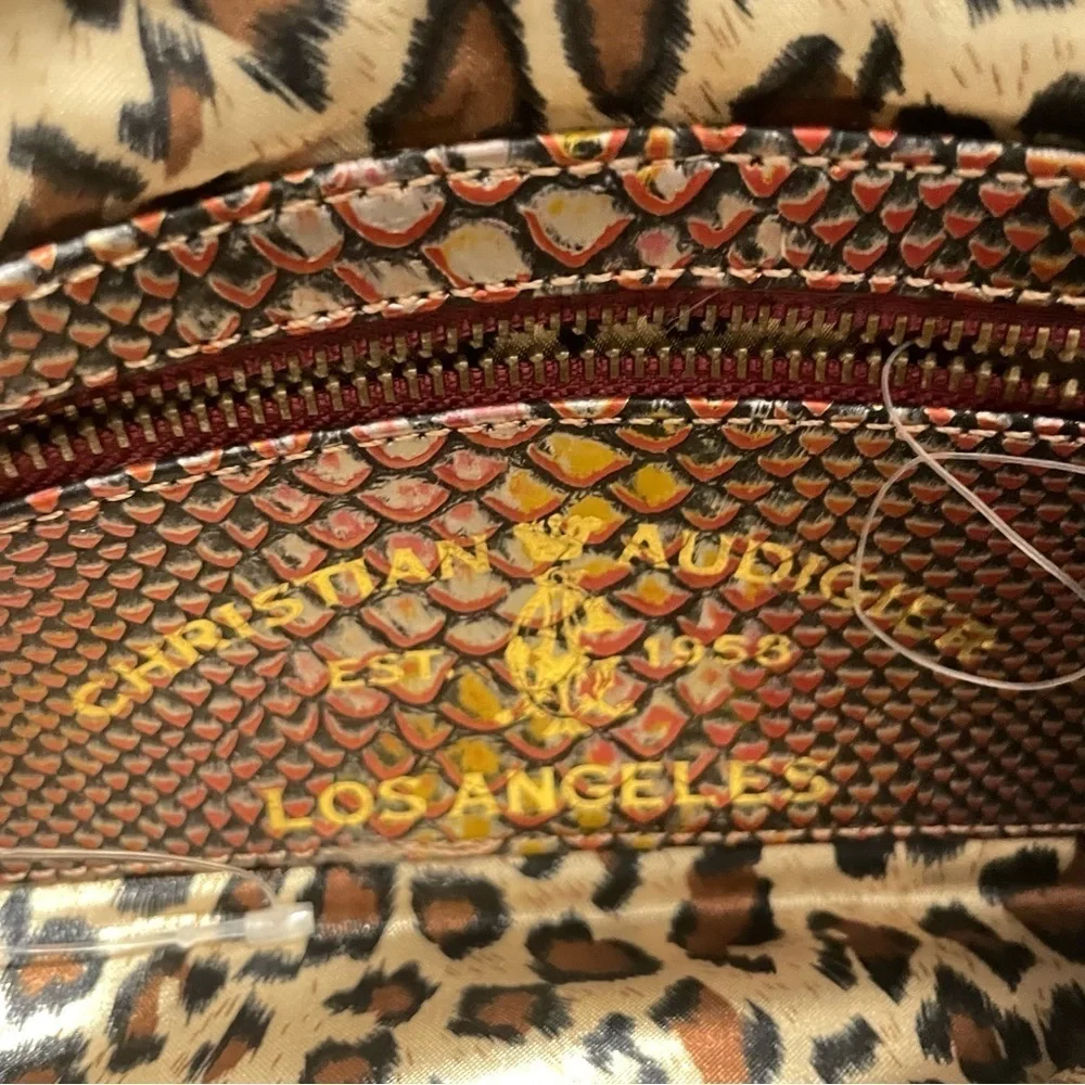 Christian Audigier Clutch Studded. Excellent Condition.